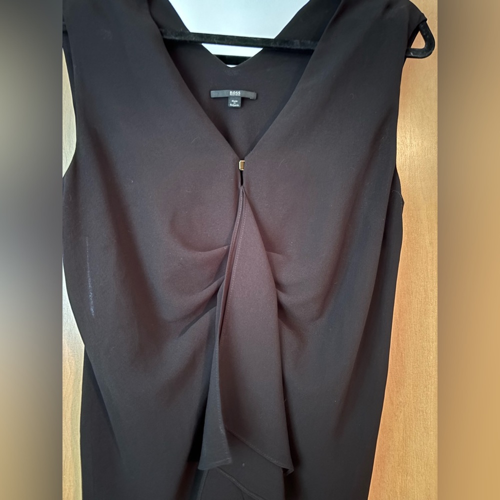 Hugo Boss Black Sleeveless Blouse